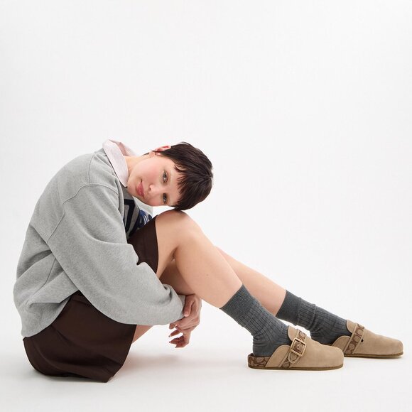 Ashton Clog In Signature Jacquard - Picture 6 of 10